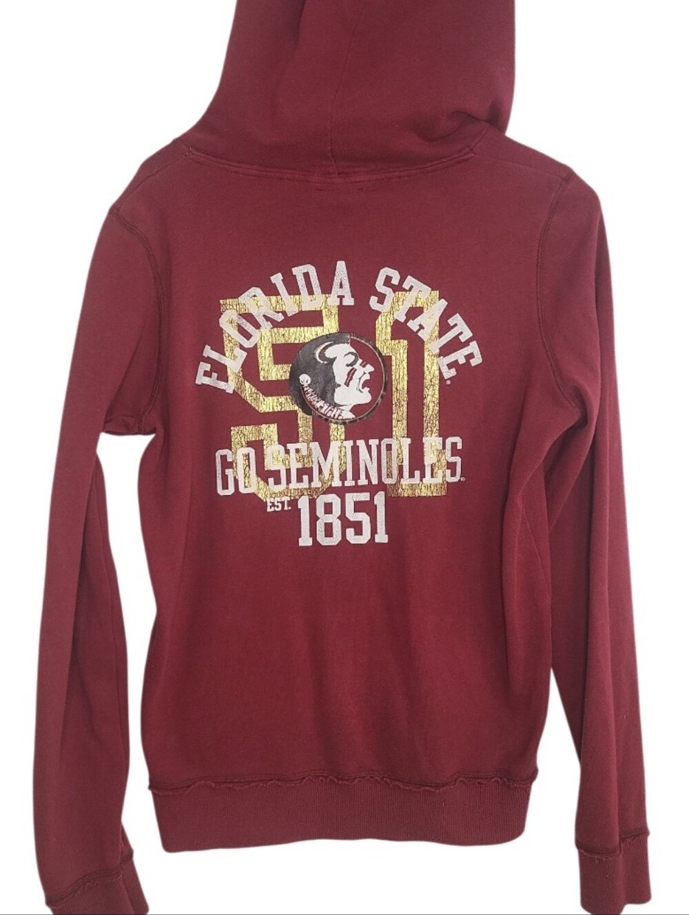 Victoria's Secret PINK x Florida State University (FSU) Collegiate Hoodie Med